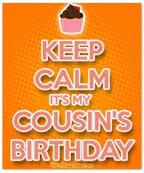 cousin birthday quotes|More.